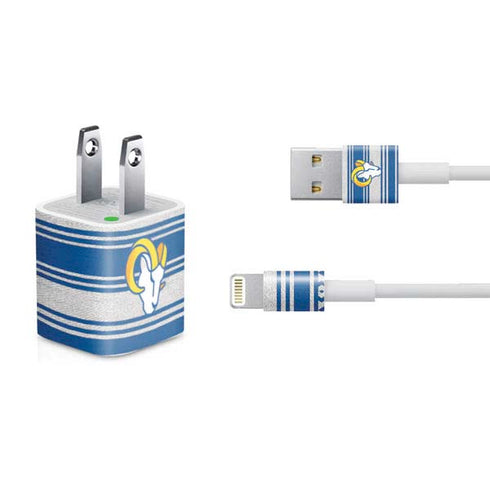 NFL Los Angeles Rams Trailblazer iPhone Charger (5W USB) Skin