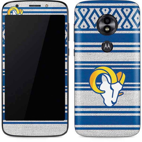 NFL Los Angeles Rams Trailblazer Moto E5 Play Skin