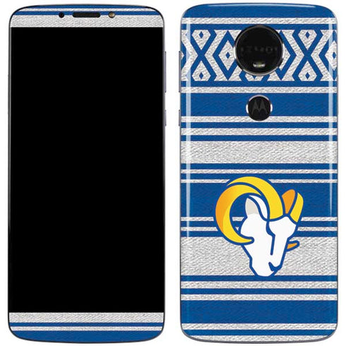 NFL Los Angeles Rams Trailblazer Moto E5 Plus Skin
