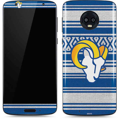 NFL Los Angeles Rams Trailblazer Moto G6 Skin