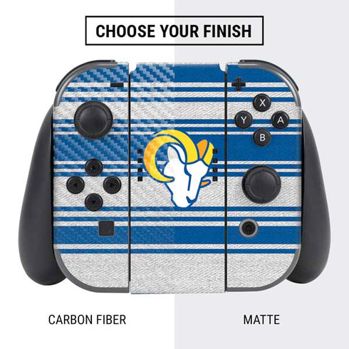 NFL Los Angeles Rams Trailblazer Nintendo Switch Bundle Skin