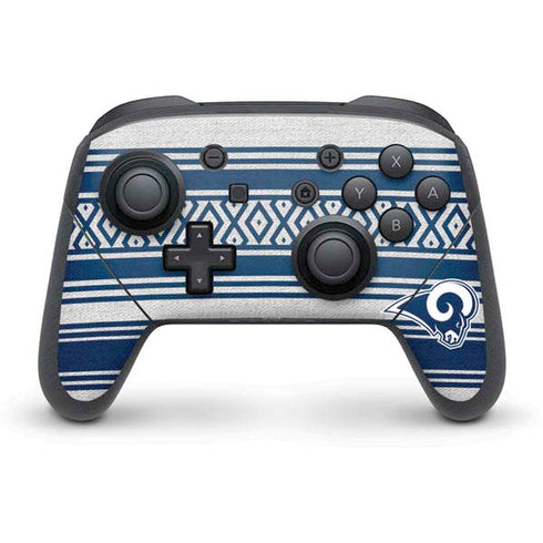NFL Los Angeles Rams Trailblazer Nintendo Switch Pro Controller Skin