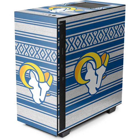 NFL Los Angeles Rams Trailblazer NZXT H510 Compact ATX Mid-Tower Case Skin