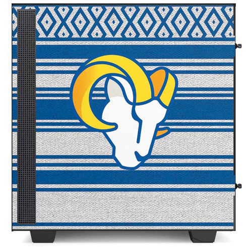 NFL Los Angeles Rams Trailblazer NZXT H510 Compact ATX Mid-Tower Case Skin