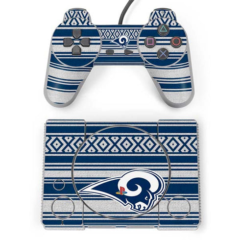 NFL Los Angeles Rams Trailblazer PlayStation Classic Bundle Skin