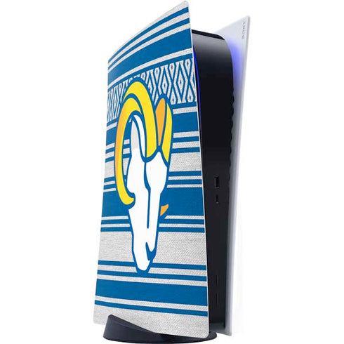 NFL Los Angeles Rams Trailblazer PS5 Digital Edition Console Skin