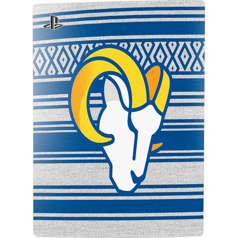 NFL Los Angeles Rams Trailblazer PS5 Digital Edition Console Skin
