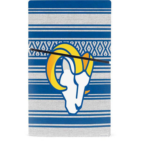 NFL Los Angeles Rams Trailblazer PS5 Slim Digital Edition Console Skin