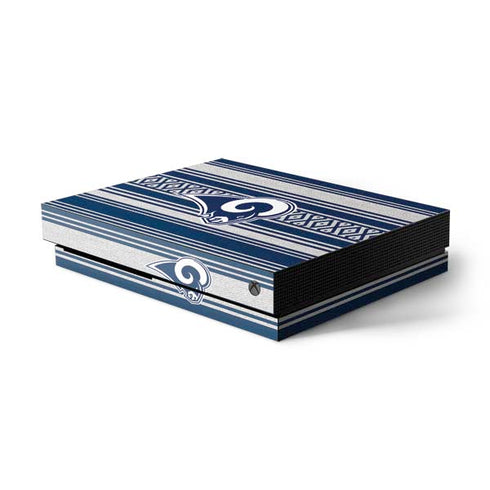 NFL Los Angeles Rams Trailblazer Xbox One X Console Skin