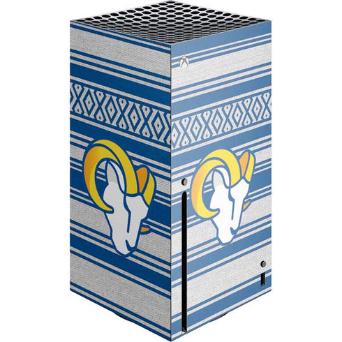 NFL Los Angeles Rams Trailblazer Xbox Series X Console Skin