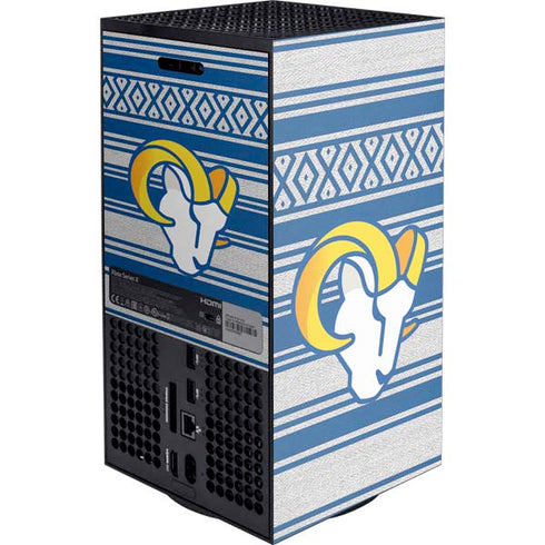 NFL Los Angeles Rams Trailblazer Xbox Series X Console Skin