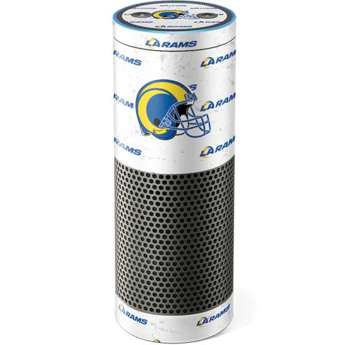 NFL Los Angeles Rams White Logo Blast Amazon Echo Skin