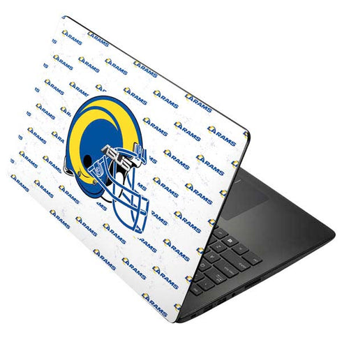 NFL Los Angeles Rams White Logo Blast Asus X502CA 15.6 Skin
