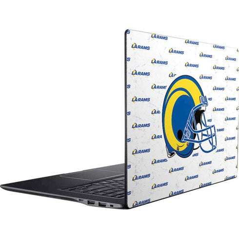 NFL Los Angeles Rams White Logo Blast Ativ Book 9 (15.6in 2014) Skin