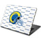 NFL Los Angeles Rams White Logo Blast Dell Chromebook Skin