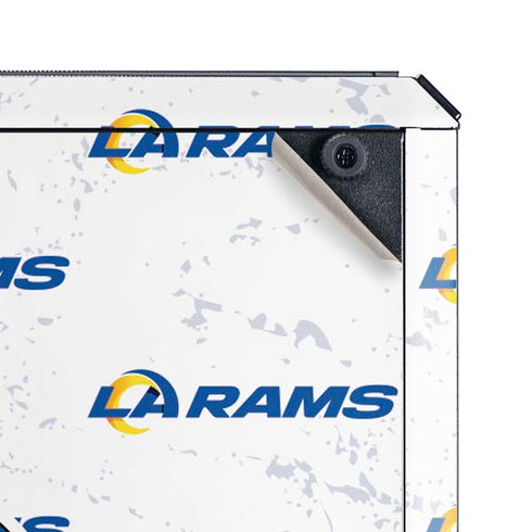 NFL Los Angeles Rams White Logo Blast Cooler Master MasterBox Q300L Mini Tower Skin