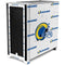 NFL Los Angeles Rams White Logo Blast Corsair 4000D Tempered Glass Mid-Tower ATX Case Skin
