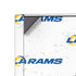 NFL Los Angeles Rams White Logo Blast Corsair 4000D Tempered Glass Mid-Tower ATX Case Skin