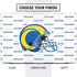 NFL Los Angeles Rams White Logo Blast Dell Vostro Skin
