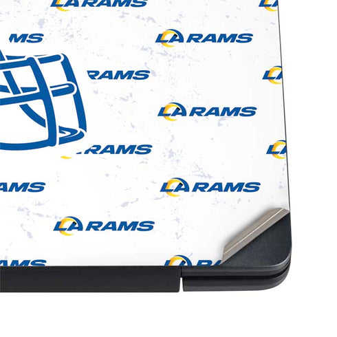 NFL Los Angeles Rams White Logo Blast Dell Vostro Skin