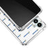 NFL Los Angeles Rams White Logo Blast Galaxy A13 5G Clear Case