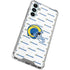 NFL Los Angeles Rams White Logo Blast Galaxy A15 5G Clear Case