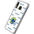 NFL Los Angeles Rams White Logo Blast Galaxy A20 Clear Case