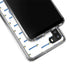NFL Los Angeles Rams White Logo Blast Galaxy A21 Clear Case