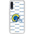 NFL Los Angeles Rams White Logo Blast Galaxy A50 Clear Case