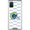 NFL Los Angeles Rams White Logo Blast Galaxy A51 5G Clear Case