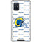 NFL Los Angeles Rams White Logo Blast Galaxy A71 5G Clear Case