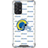 NFL Los Angeles Rams White Logo Blast Galaxy A72 5G Clear Case