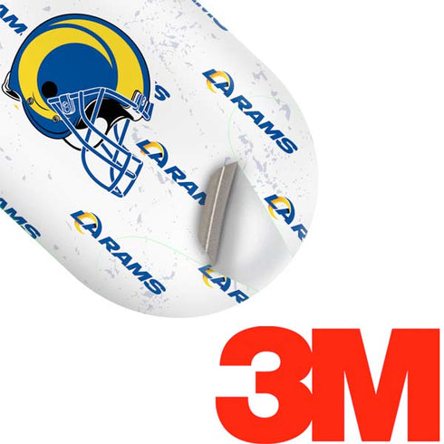 NFL Los Angeles Rams White Logo Blast Galaxy Buds Plus Skin