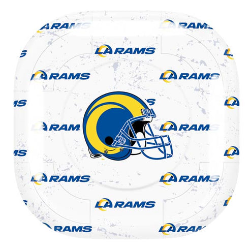 NFL Los Angeles Rams White Logo Blast Galaxy Buds Pro Skin