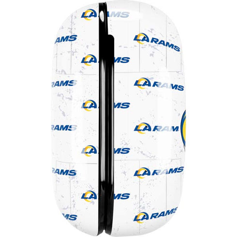NFL Los Angeles Rams White Logo Blast Galaxy Buds Pro Skin