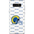 NFL Los Angeles Rams White Logo Blast Galaxy Note 8 Skin