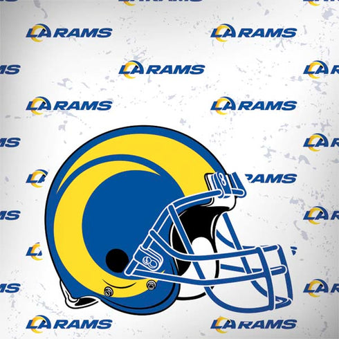 NFL Los Angeles Rams White Logo Blast Galaxy Note 8 Skin