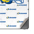 NFL Los Angeles Rams White Logo Blast Galaxy Note20 5G Skin