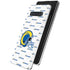 NFL Los Angeles Rams White Logo Blast Galaxy S10 Plus Skin