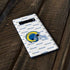 NFL Los Angeles Rams White Logo Blast Galaxy S10 Plus Skin