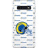 NFL Los Angeles Rams White Logo Blast Galaxy S10 Skin