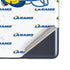 NFL Los Angeles Rams White Logo Blast Galaxy S20 Fan Edition Skin
