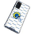 NFL Los Angeles Rams White Logo Blast Galaxy S20 FE Clear Case