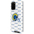 NFL Los Angeles Rams White Logo Blast Galaxy S20 Plus Pro Case