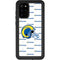 NFL Los Angeles Rams White Logo Blast Galaxy S20 Plus Waterproof Case