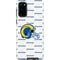 NFL Los Angeles Rams White Logo Blast Galaxy S20 Pro Case