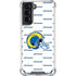 NFL Los Angeles Rams White Logo Blast Galaxy S21 5G Clear Case