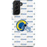 NFL Los Angeles Rams White Logo Blast Galaxy S21 Plus 5G Pro Case