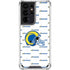 NFL Los Angeles Rams White Logo Blast Galaxy S21 Ultra 5G Clear Case