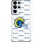 NFL Los Angeles Rams White Logo Blast Galaxy S21 Ultra 5G Skin